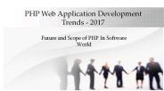 PHP Web Application Development Trends – 2017
