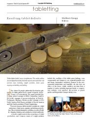 Tabletting - Resolving Tablet Defects