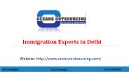 Immigration Experts in Delhi