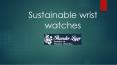 sustainable bamboo watches PowerPoint PPT Presentation