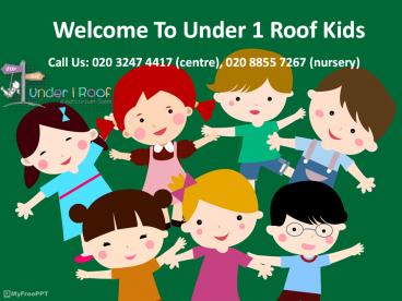 After School Holidays Kids Clubs near Greenwich London - Under1roofkids