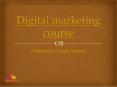 Digital marketing course (1) PowerPoint PPT Presentation