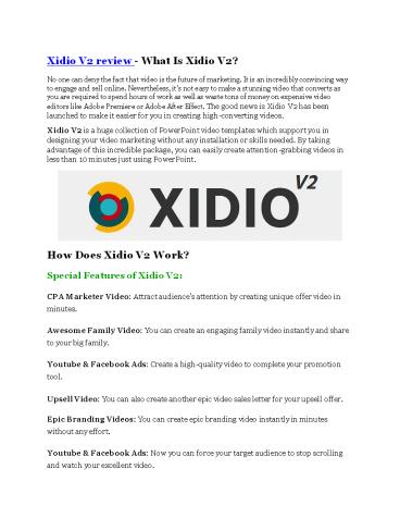 presentation player overlay