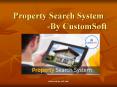 Property Search App by CustomSoft PowerPoint PPT Presentation
