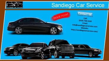 San Diego airport car service