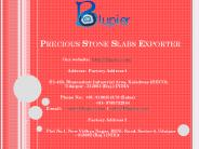 Precious Stone Slabs Exporter