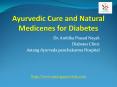 Ayurvedic Diabetes Treatment, Home Remedies for Diabetes Care