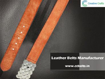 Leather Belts Manufacturer | Leather Belt (1)