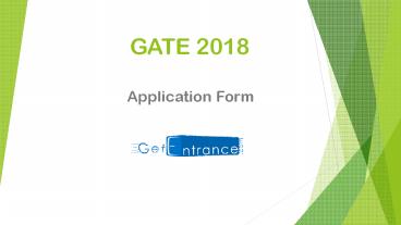GATE 2018 Registration Last Date