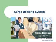 Customized Cargo Booking software by CustomSoft (1)