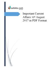 Daily Current Affairs