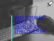 Why it makes sense to develop an effective MVP?