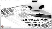 Share News and sports prediction with Table2Talk
