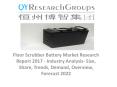 Floor Scrubber Battery Market - Global Trends, Market Share, Industry Size, Growth, Opportunities, and Market Forecast 2017