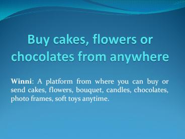 Same day or midnight cake and flowers delivery