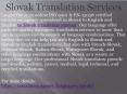 Slovak Translation Services PowerPoint PPT Presentation
