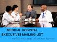 Medical Hospital Executives Mailing List PowerPoint PPT Presentation