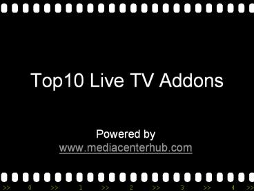 Kodi IPTV Addons