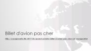 Acheter un billet d'avion pas cher