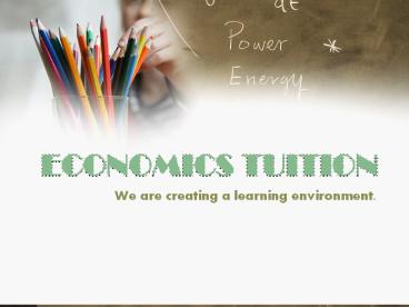 Economics Tuition (1)