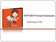 Top SEO Services As Full Time VAs