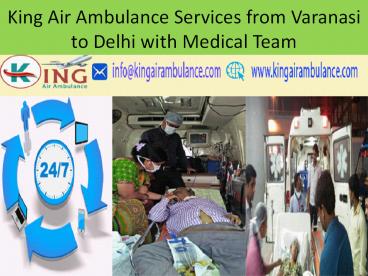 Air Ambulance Services in Delhi Care by King Air Ambulance