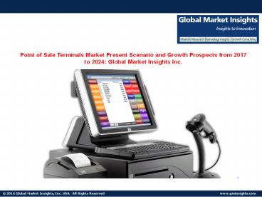 Global POS Terminals Market to expand $125bn by 2024