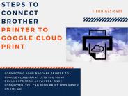 Simply connect  Brother Printer to Google Cloud Printer