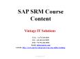SAP SRM Course Content PPT | SAP SRM Training in Pune PowerPoint PPT Presentation