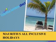 MAURITIUS ALL INCLUSIVE HOLIDAYS