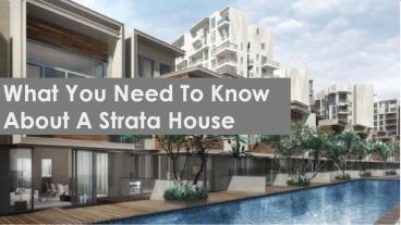 What You Need To Know About A Strata House