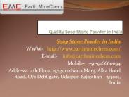 Quality Soap Stone Powder in India