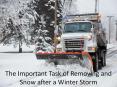 The Important Task of Removing and Snow after a Winter Storm PowerPoint PPT Presentation