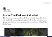 Lodha The Park worli