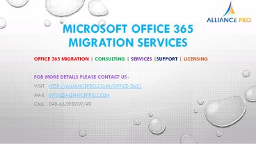 Microsoft office 365 migration consultants,Microsoft Partners