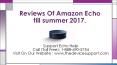 Reviews Of Amazon Echo till summer 2017. PowerPoint PPT Presentation