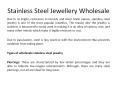 Stainless Steel Jewellery Wholesale PowerPoint PPT Presentation