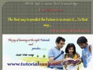 BSHS 342Course Real Knowledge - tutorialrank.com