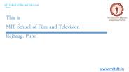MIT School of Film and Television (1)