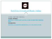 Best Free Download Music Online