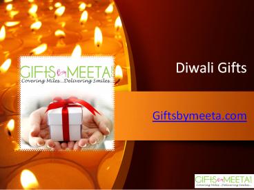 Online Diwali Gifts