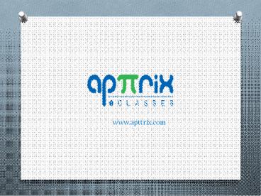 Get Complete Online SSC CGL & Banking PO Coaching from Apttrix