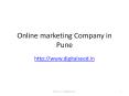 DigitalSeed is Online Marketing Company in Pune India | Internet Marketing Agency | Digital Marketing Services PowerPoint PPT Presentation