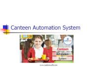 Canteen Automation system by CustomSoft
