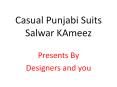 Punjabi Suits Online: Punjabi Dresses Salwar Kameez Designs with Combination of Latest Neck Patterns