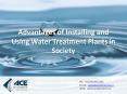 Advantages of Installing and Using Water Treatment Plants in Society PowerPoint PPT Presentation