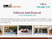 Fullerton Removal Services