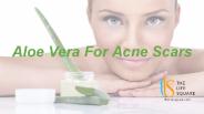 Aloe Vera For Acne Scars