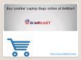 Buy Leather Laptop Bags online at Beltkart