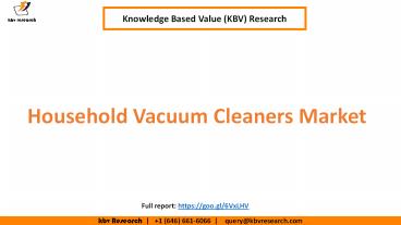 Household Vacuum Cleaners Market Share